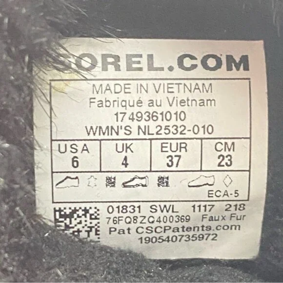 Sorel Tivoli II Boots Suede Faux Fur Winter Snow Boots - Picture 10 of 10
